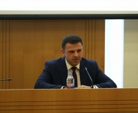 The Head of the Budget Office met with the interns